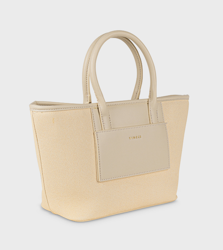 Textured Tote Bag