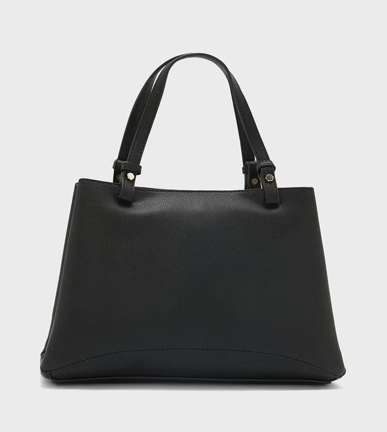 Logo Detail Satchel Bag