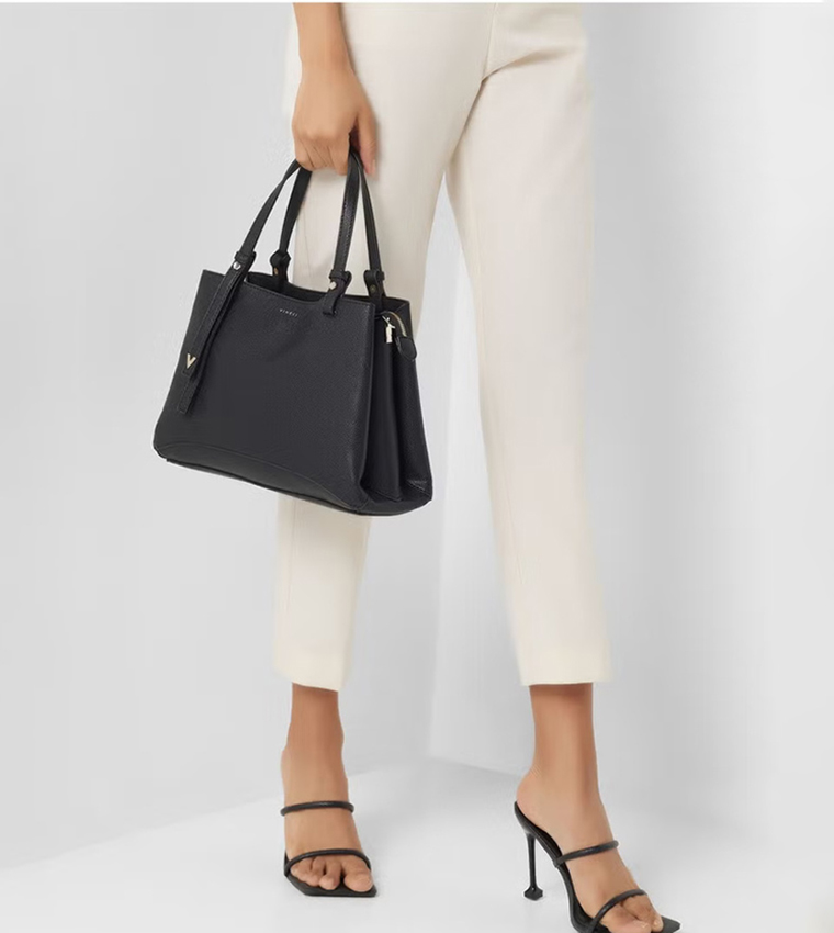 Logo Detail Satchel Bag