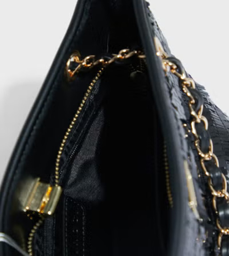 Sequined Shoulder Bag