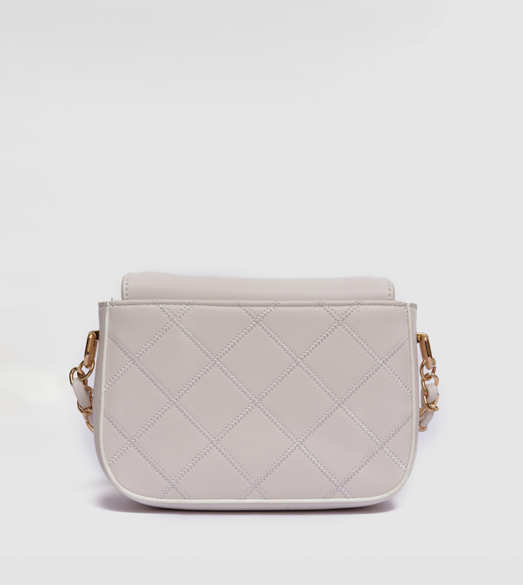 Stitch Detail Crossbody Bag