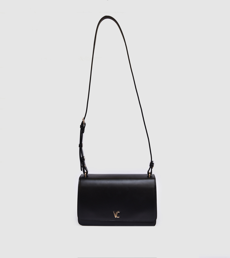 Flap Closure Crossbody Bag