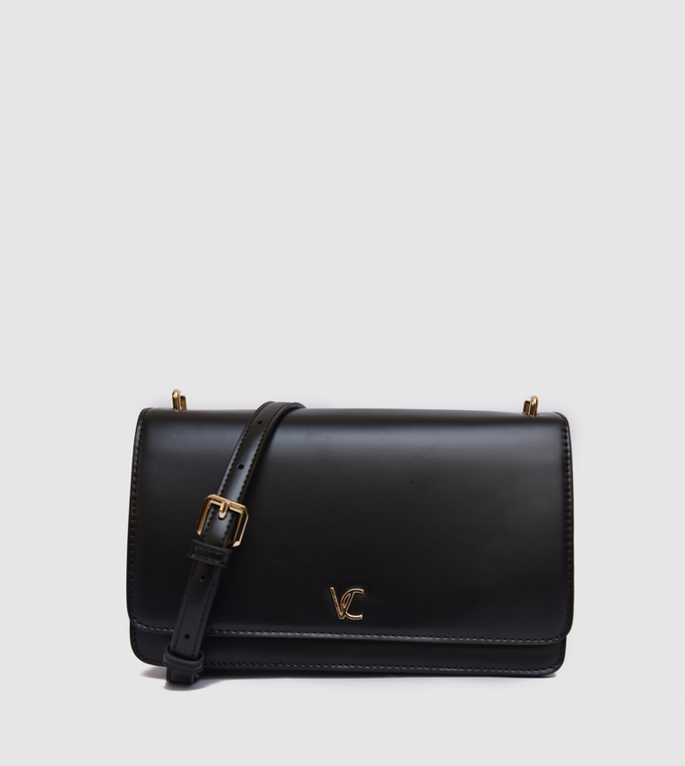 Flap Closure Crossbody Bag