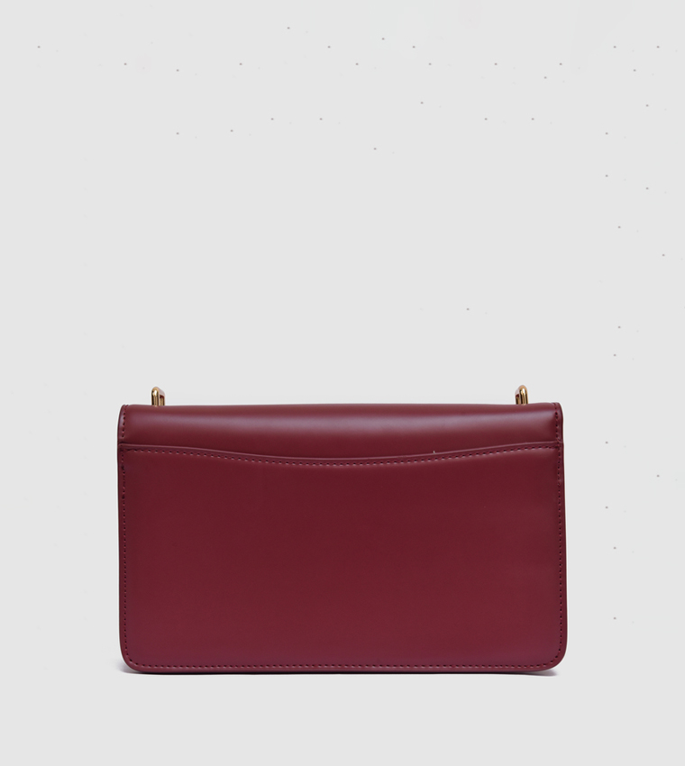 Flap Closure Crossbody Bag
