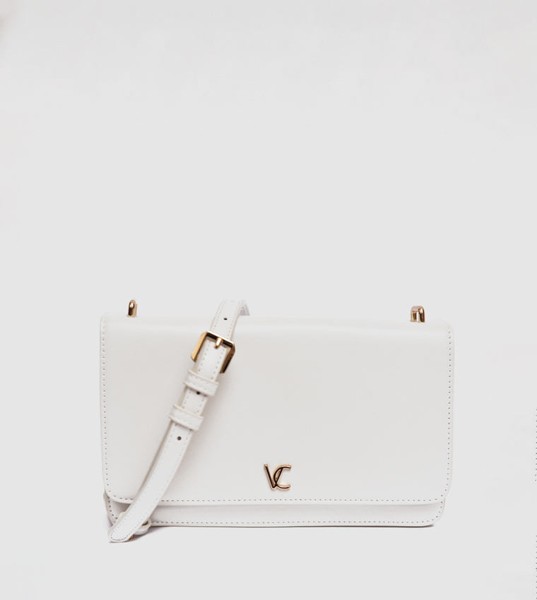Flap Closure Crossbody Bag