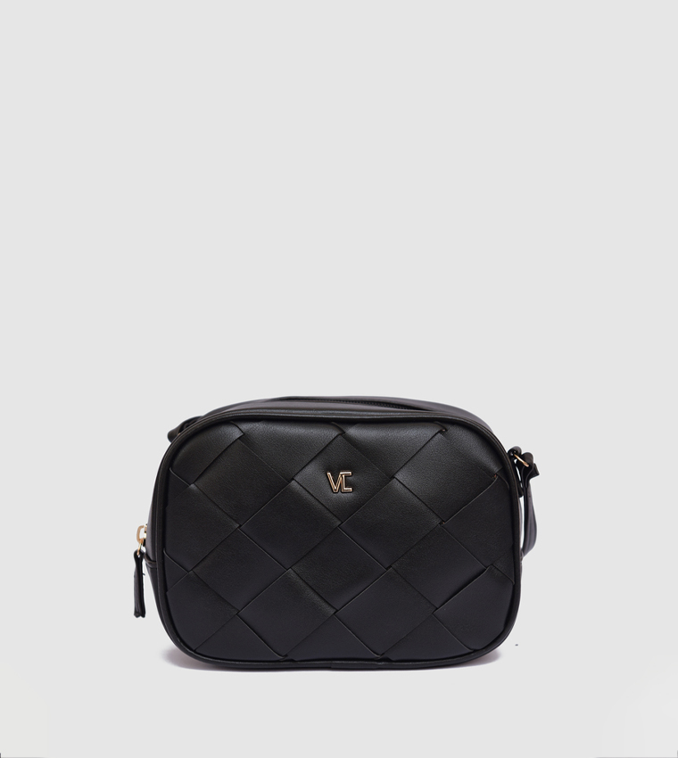 Braided Crossbody Bag