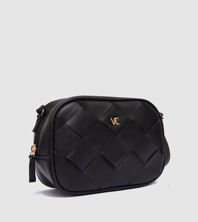 Braided Crossbody Bag