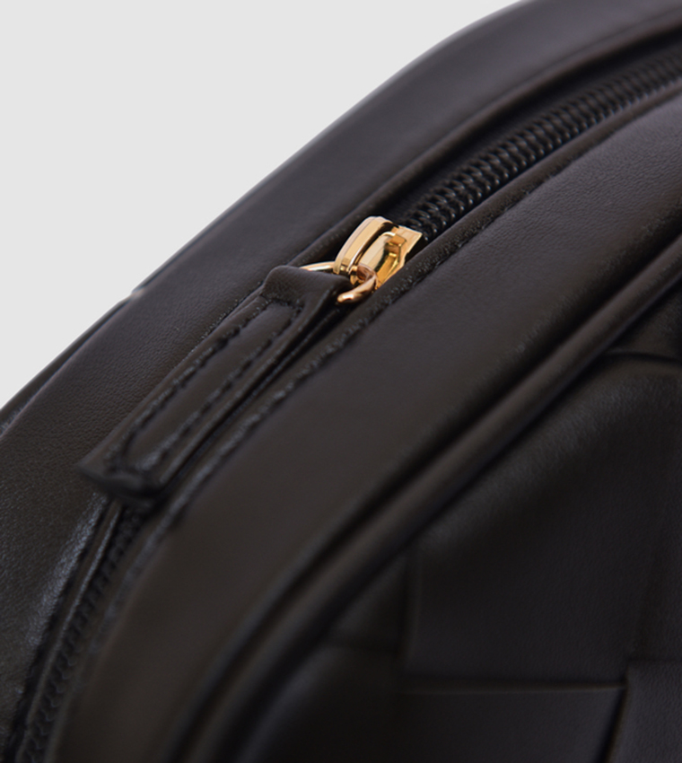 Braided Crossbody Bag