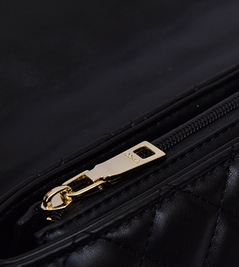 Quilted Flap Shoulder Bag