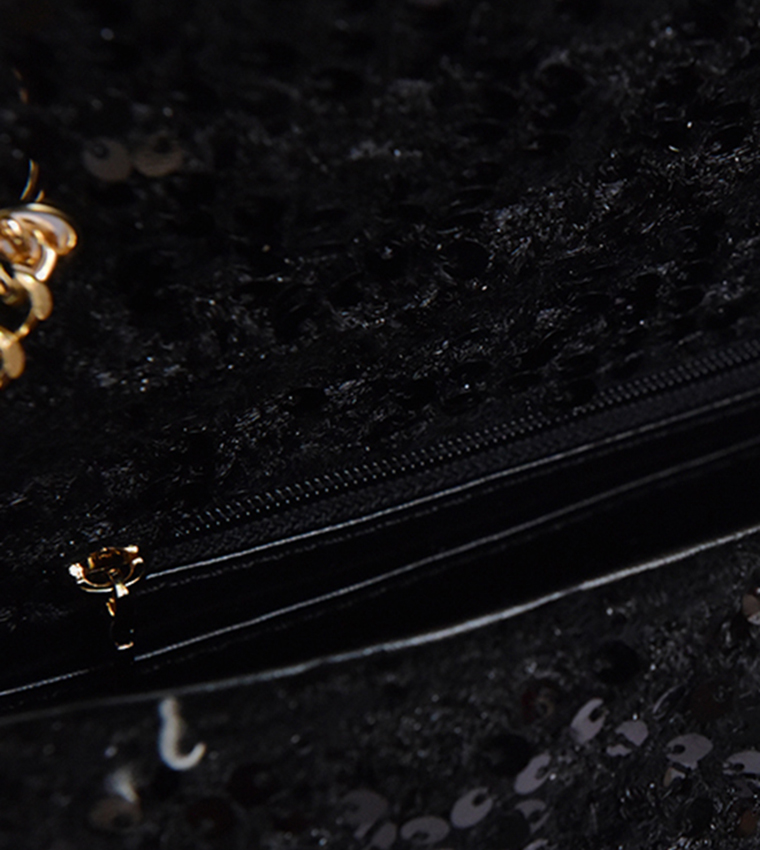 Sequined Convertible Crossbody Bag