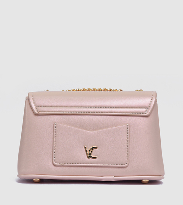 Embellished Accessory Detail Crossbody Bag