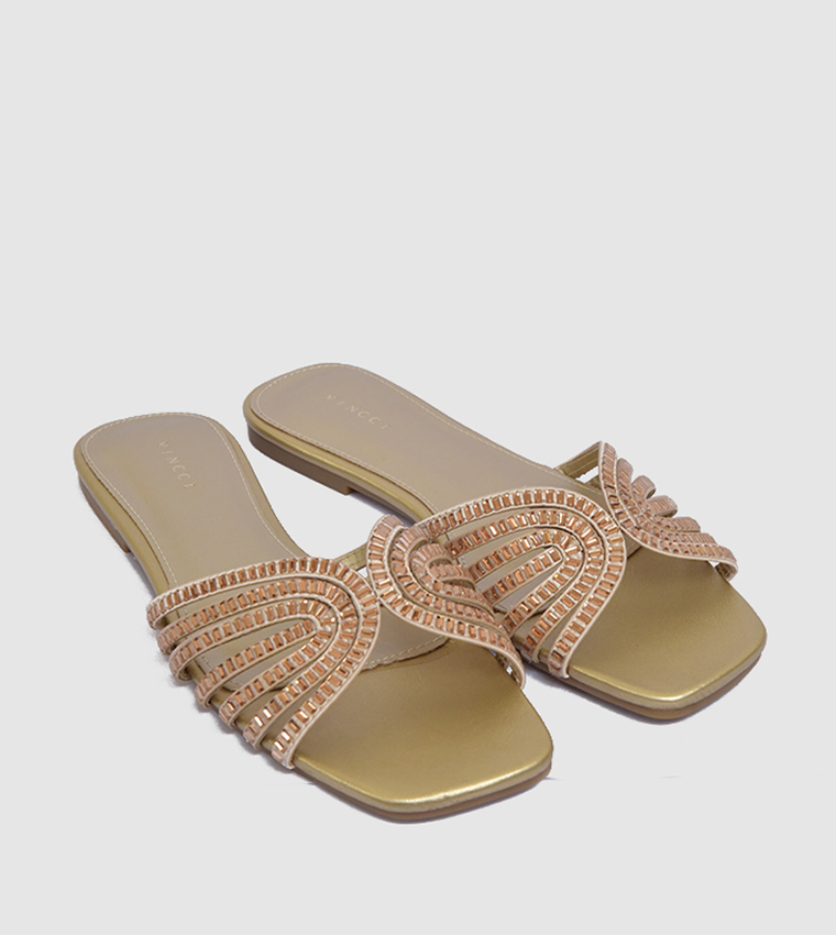 Multi Strap Flat Sandals