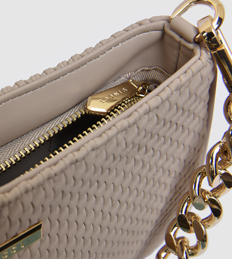 Quilted Chain Strap Shoulder Bag