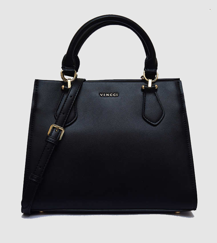 Logo Detail Satchel Bag