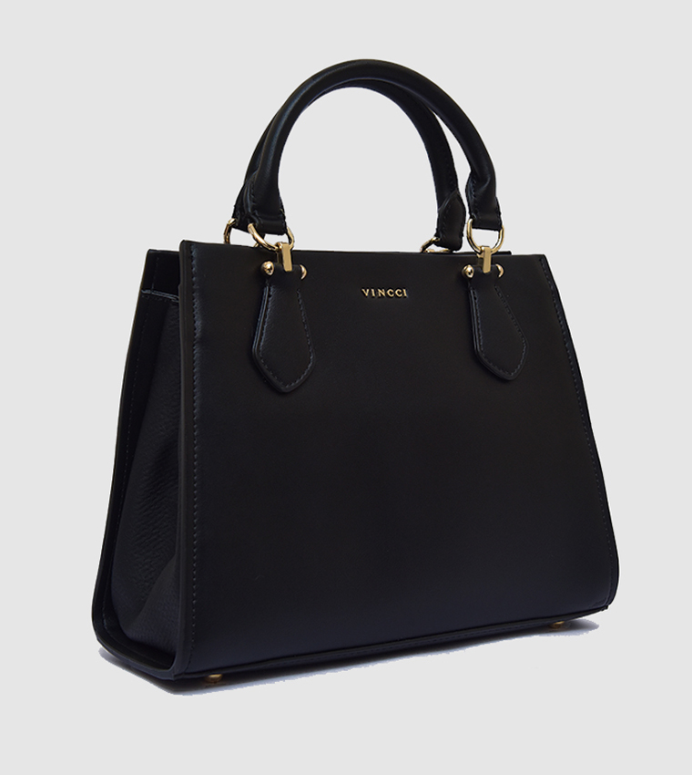 Logo Detail Satchel Bag