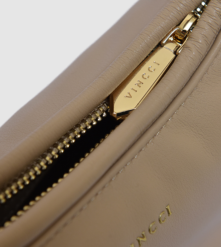 Knotted Handle Hobo Bag