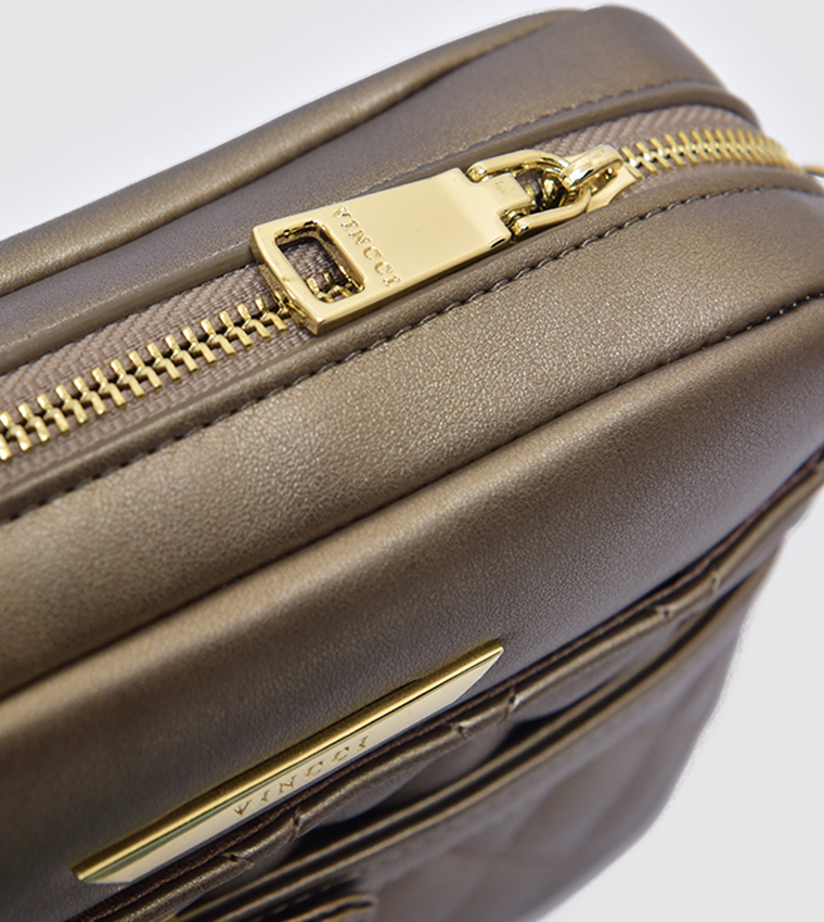 Quilted Chain Strap Shoulder Bag