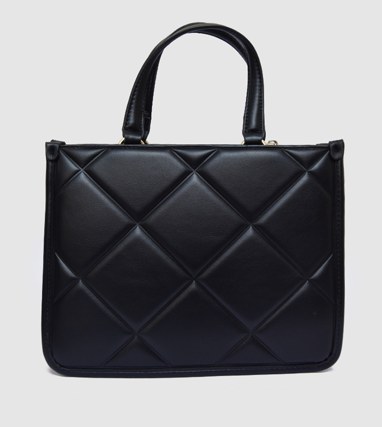 Quilted Satchel Bag