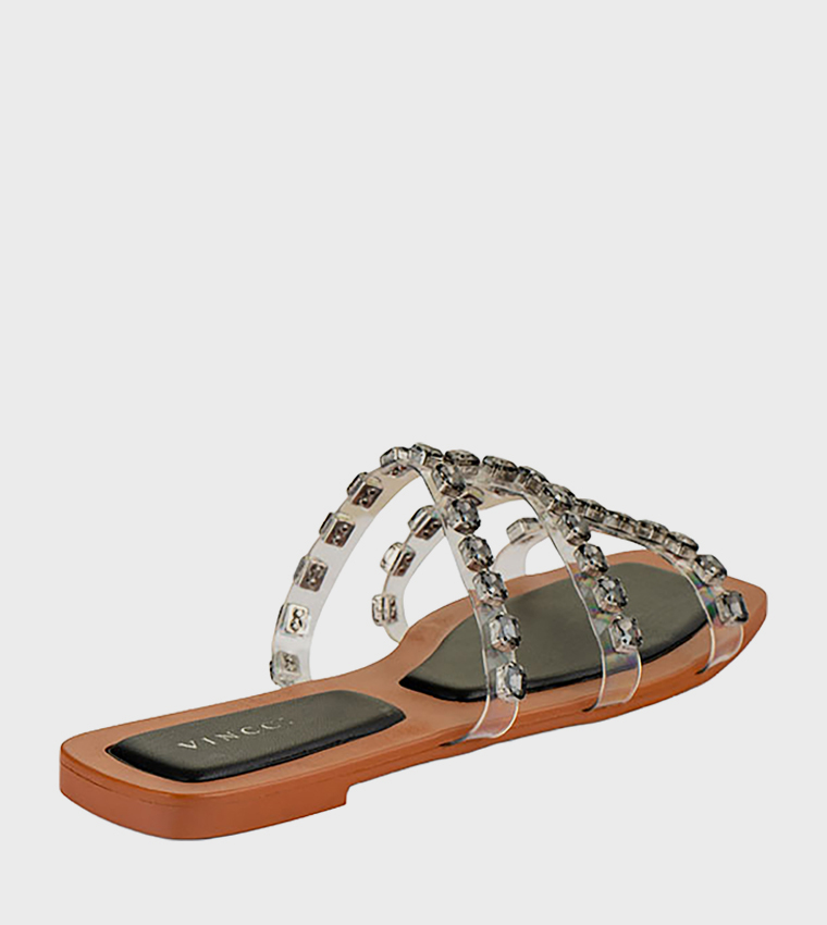 Embellished Flat Sandals