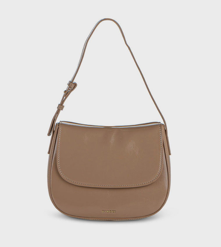 Textured Shoulder Bag