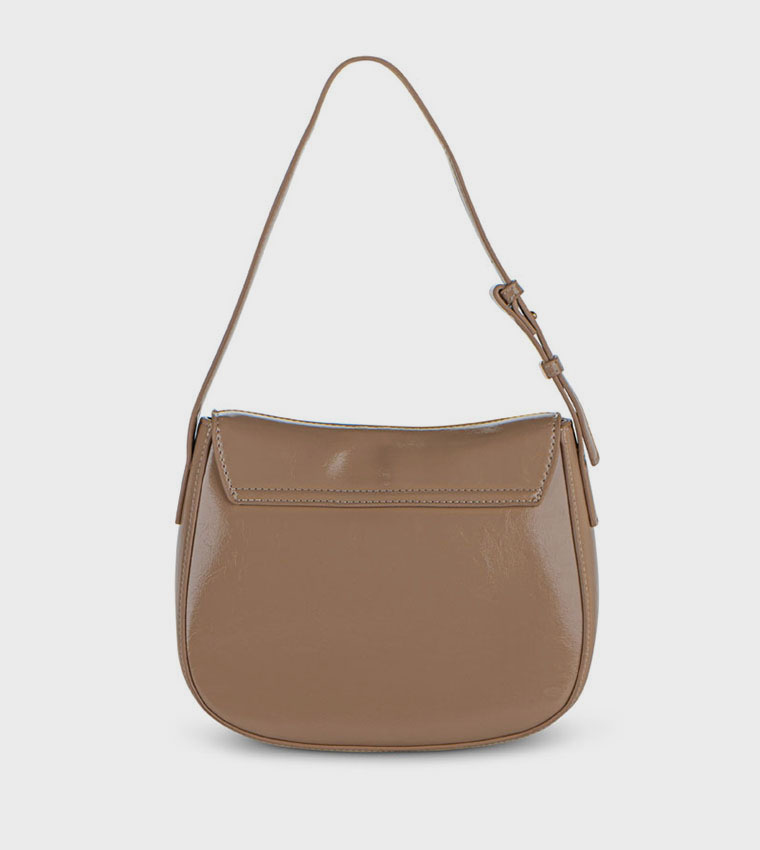 Textured Shoulder Bag