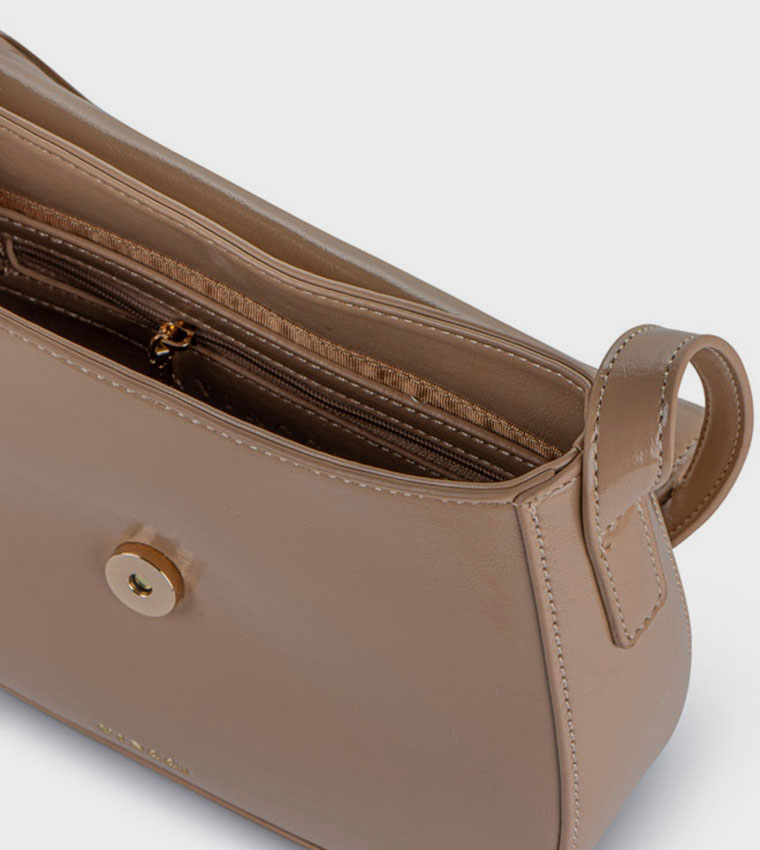 Textured Shoulder Bag