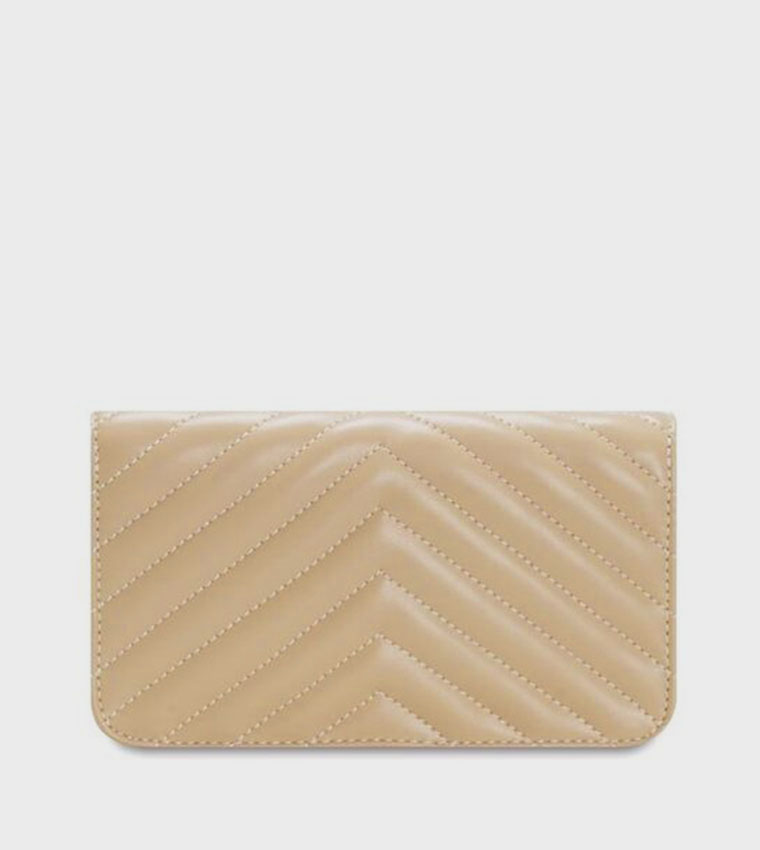 Quilted Flap Shoulder Bag