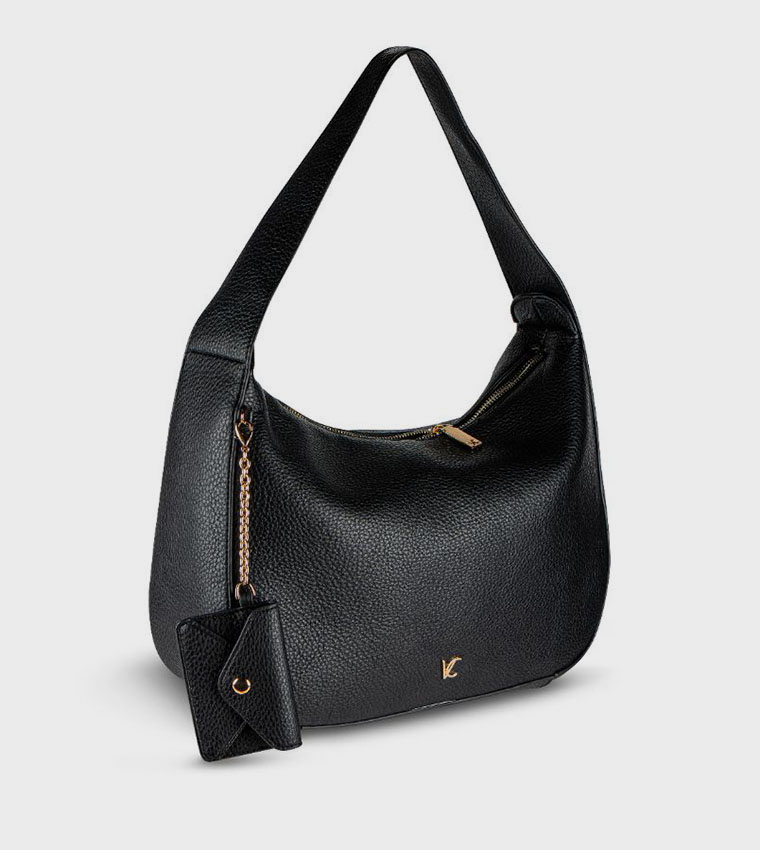 Textured Shoulder Bag