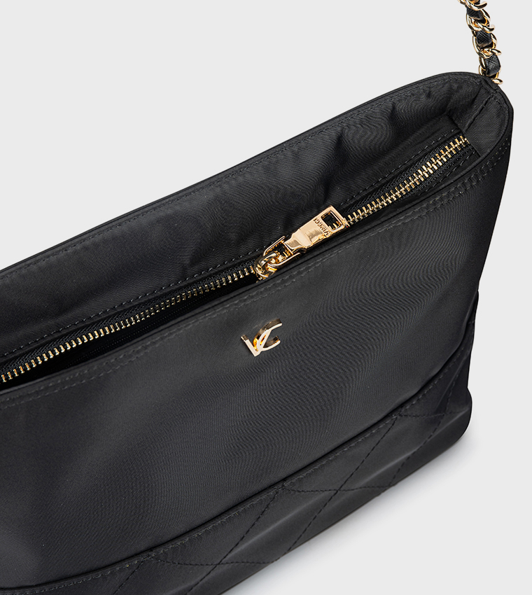 Chain Detail Shoulder Bag
