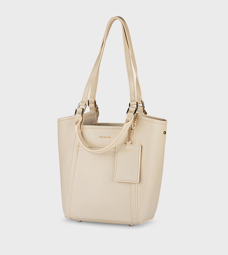 Logo Detail Tote Bag