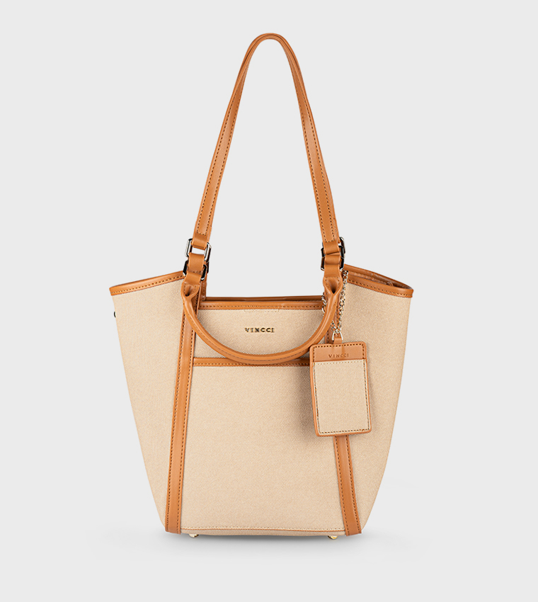 Logo Detail Tote Bag