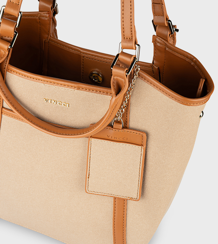 Logo Detail Tote Bag