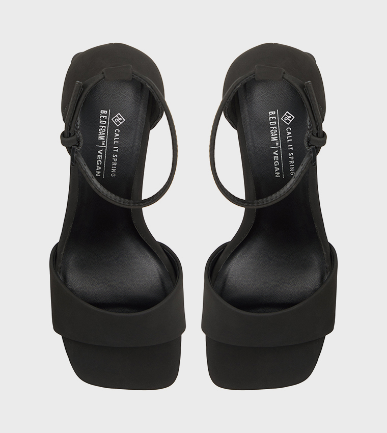 VICKI Ankle Strap Heeled Sandals