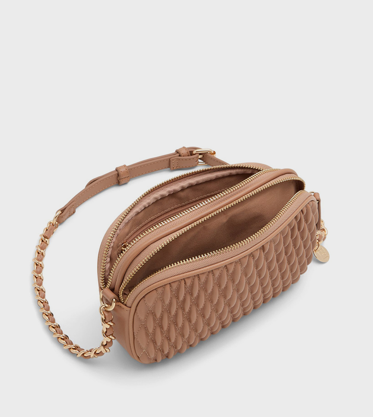 VIO Quilted Crossbody Bag