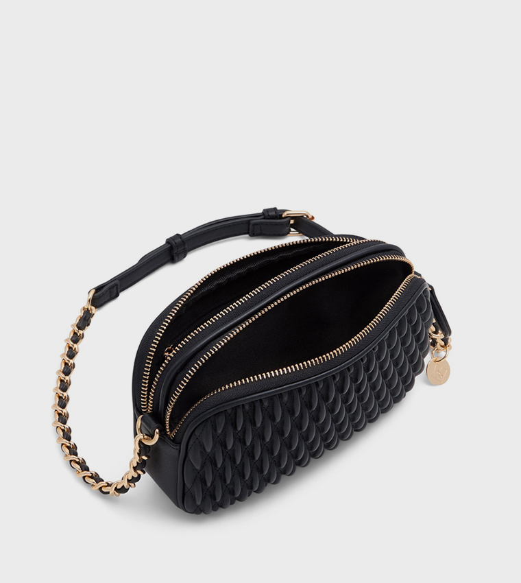 VIO Quilted Crossbody Bag