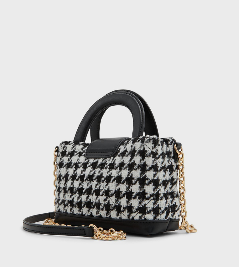 VIRAL Patterned Top Handle Bag