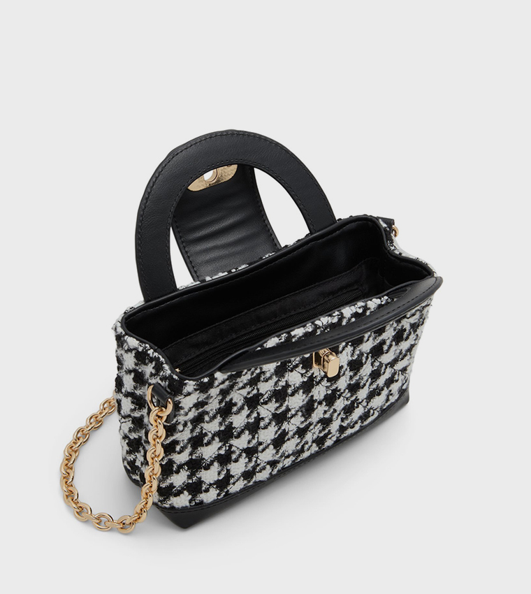 VIRAL Patterned Top Handle Bag