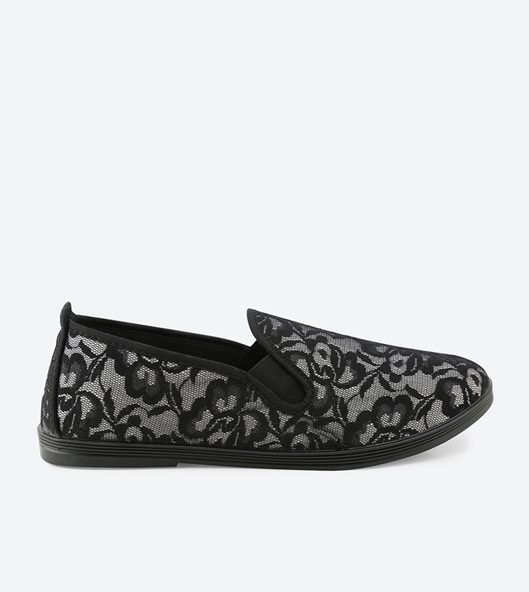 Vitoria Slip-Ons - Silver