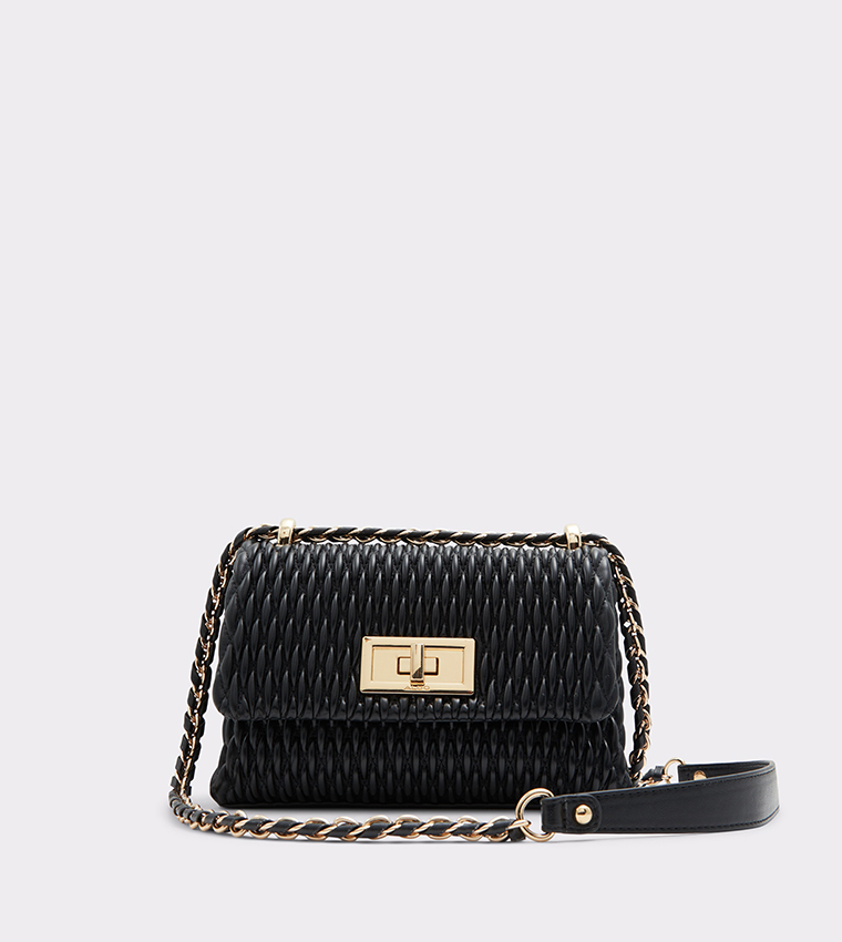 Buy Aldo VITTORYA Quilted Crossbody Bag In Black 6thStreet Qatar
