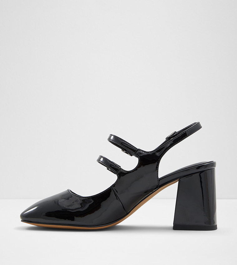 VIVIANNE Ankle Strap Mary Jane Pumps