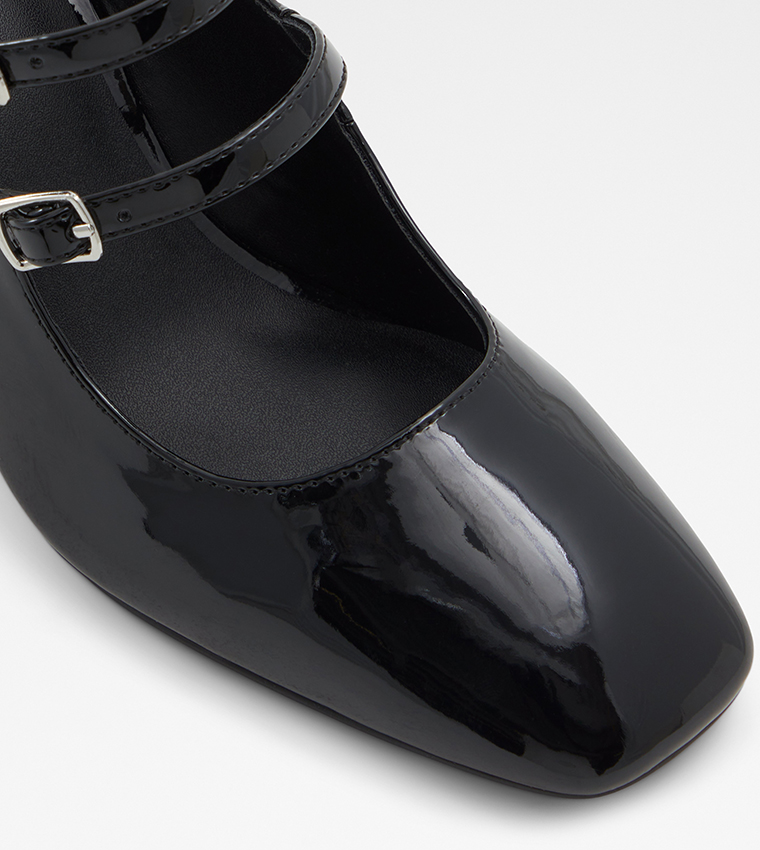 VIVIANNE Ankle Strap Mary Jane Pumps