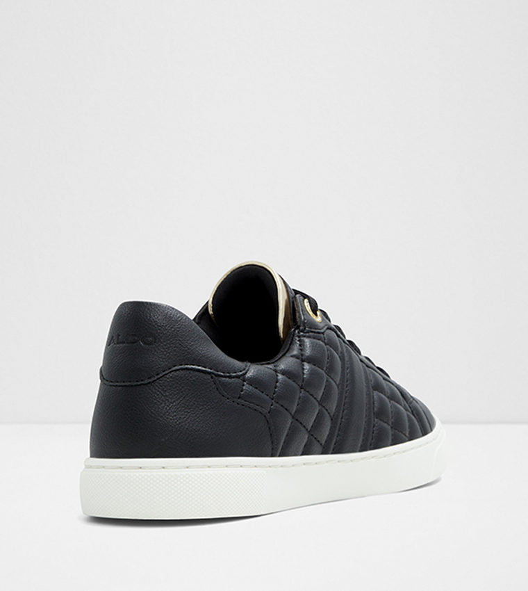 Buy Aldo VIVIEN Quilted Lace Up Sneakers In Black 6thStreet UAE