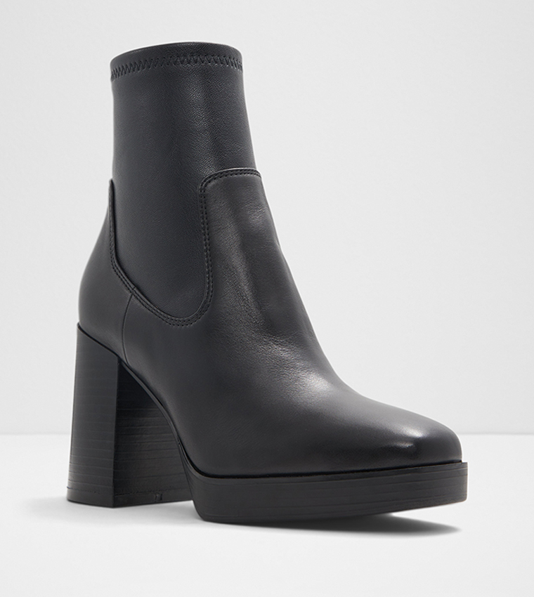 Voss strap ankle bootie top