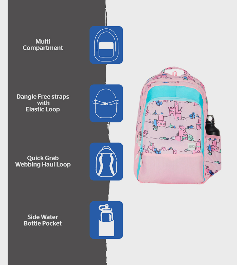 CHAMP 5 Printed Backpack, 24Ltrs