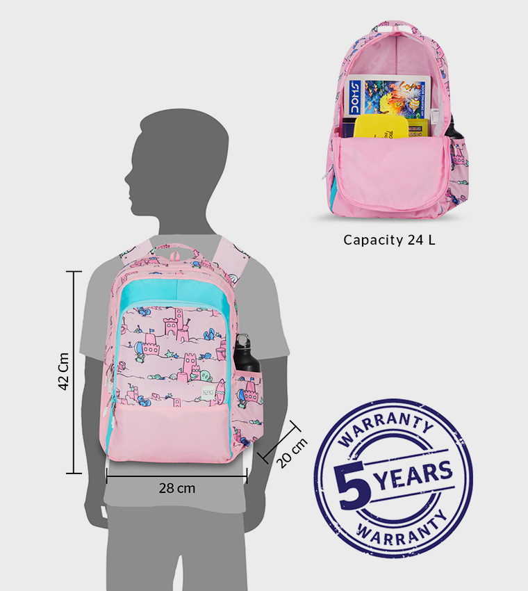 CHAMP 5 Printed Backpack, 24Ltrs