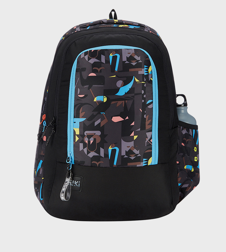 Printed Zip Around Backpack