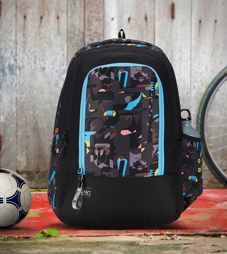 Printed Zip Around Backpack