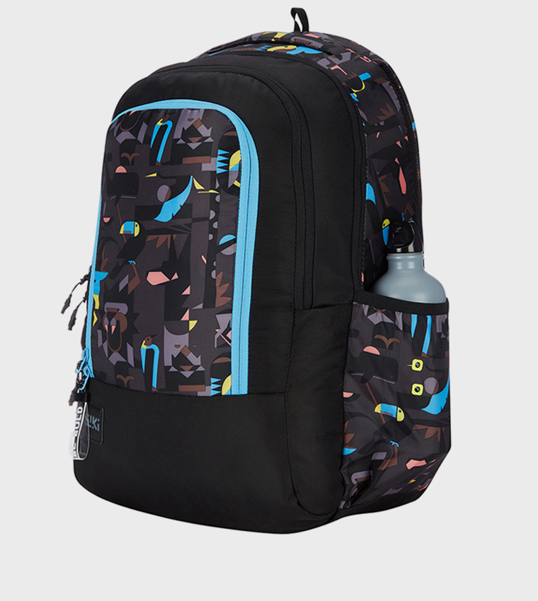 Printed Zip Around Backpack