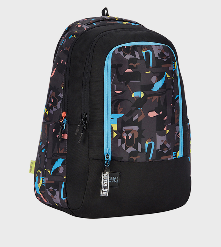 Printed Zip Around Backpack