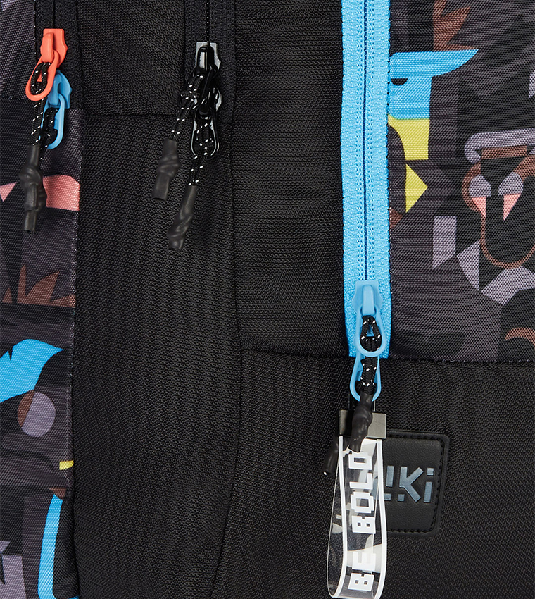 Printed Zip Around Backpack
